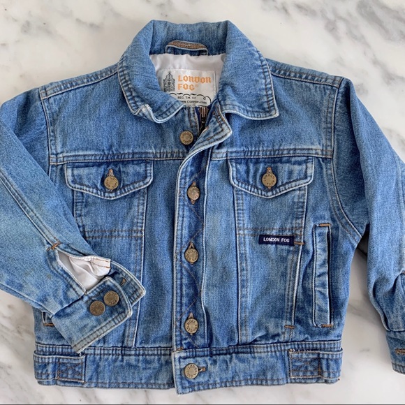 Kids Vintage London Fog Jean Jacket 